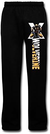 GUQY Men's The Wolverine X MEN James Logan Howlett Sweatpants Running Pants