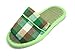 KNP26004T/ASIAN CLASIC PLAID UNSEX TATAMI INDOOR SLIPPERS