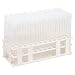 60 Tube - 16x150mm Clear Plastic Test Tube Set with Caps and Rack