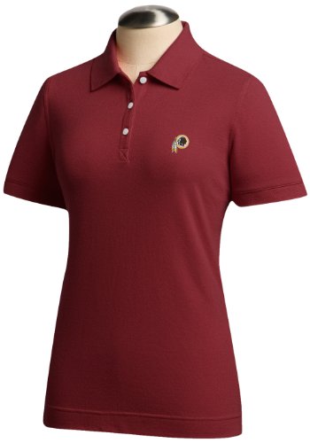 NFL Washington Redskins Women's Ace Polo, Chutney, X-Large