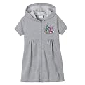 Girls' Xhilaration&reg; Short-Sleeve Hoodie Top - Ash Wood