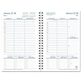 Compass Wirebound Weekly Planner Refill, 2 Pg/Week, 5-1/2 x 8-1/2
