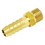 SK11(エスケー11) ホースニップル外ネジ おねじG(PF)1/4 ホース口 10.5mm  H105×2MF HG-1210 0210