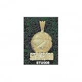 Stanford Cardinal Solid 10K Gold ''STANFORD'' Basketball Pendant