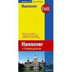 Falk Stadtplan Extra Standardfaltung Hannover