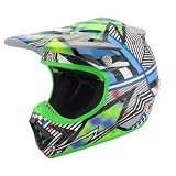 41WakjJFbiL. SL160  Bell Powersports Moto 8 Off Road/Motocross Bike Helmet   Physco Manic