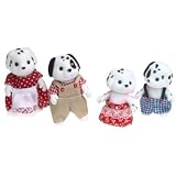 Calico Critters Dalmatian Dog Family