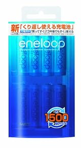 SANYO NEW eneloop 充電式ニッケル水素電池(単3形8個パック) [HR-3UTGA-8BP]