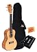 Kala KA-FMC Flamed Spalted Maple Concert Ukulele Bundle with Gig Bag, Tuner, and Polishing Cloth