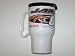 DALE JARRETT #88 16 oz. White Thermal Hot / Cold TRAVEL MUG with Snap-On Lid (includes a swivel opening)