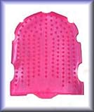 Deluxe Massage Mitt Pink Back, Scalp and Body y2Massager