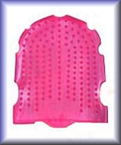 Deluxe Massage Mitt Pink Back, Scalp and Body y2Massager