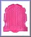 Deluxe Massage Mitt Pink Back, Scalp and Body y2Massager