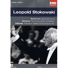 Collection Classic Archive : Stokowski, Leopold (Beethoven - Symphonie n�5 / Schubert - Symphonie n�8 / Wagner - Pr�lude des Ma�tres chanteurs de Nuremberg / Debussy - Pr�lude � l'apr�s midi d'un faune)