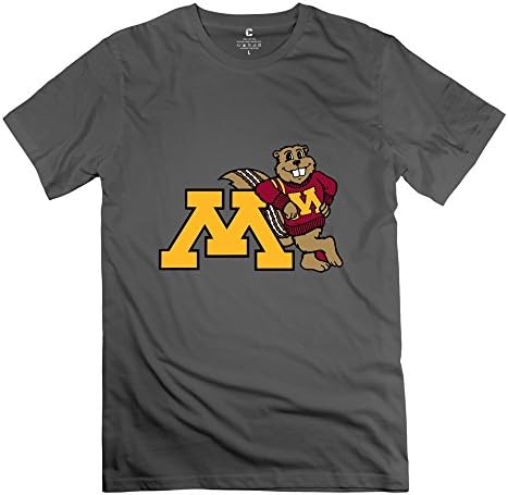 RIen Men's NCAA Minnesota Golden Gophers Football Team Logo T-Shirt L