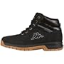 Kappa BRIGHT MID 241262, Unisex - Erwachsene Boots, Schwarz (black 1111), EU 43