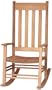 LuuNguyen - Outdoor Hardwood Rocking Chair (Adult Size, Natural Wood Finish)