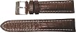 NEW BREITLING 16/14 BROWN CROCODILE PATTERN STRAP