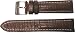 NEW BREITLING 16/14 BROWN CROCODILE PATTERN STRAP