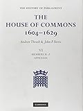 The House of Commons, 1604-1629