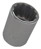 Fuller Tool 507-6440B Pro 3/4-Inch Drive 12 Point Standard 1-1/4-Inch Socket