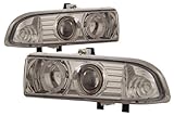 IMAGE OF 98-04 Chevy Blazer Chrome LED Halo Projector Headlights