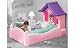 Little Tikes Princess Cozy Toddler Bed Pink Mattress