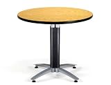 36 Round Multi-Purpose Table (Mesh Base) - Oak