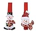 Holiday Snowman Clothespins Card Holders (20-Pack)