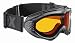 UVEX Onyx Women's Ski Goggle,Black Metallic Frame with Double Gold Lite Lens