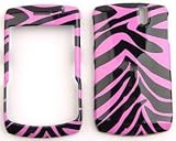 Pink Zebra Hard Case Cover for Blackberry 8300 Cell Phone