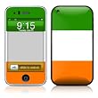 Irish Flag Design Protector Skin Decal Sticker for Apple 3G iPhone / iPhone 3GS 3G S