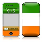 Irish Flag Design Protector Skin Decal Sticker for Apple 3G iPhone / iPhone 3GS 3G S