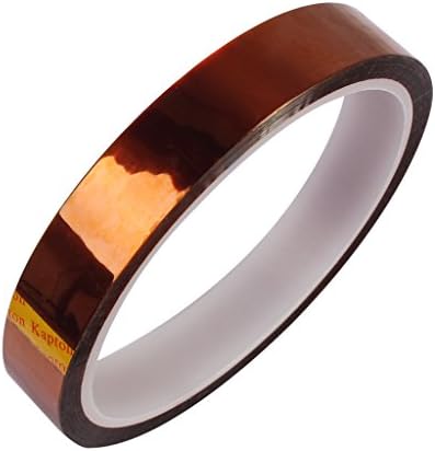 QMSY Teflon Adhesive Tape Cloth Hi-Temp High Temperature Insulate 15mm*10m