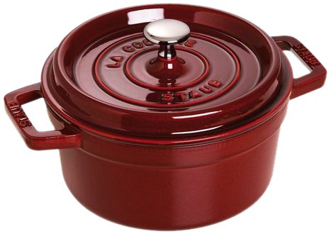 Staub 1102887 Cocotte, 28 cm, rund, Bräter aus 