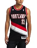 NBA Men's Portland Trail Blazers Lamarcus Aldridge Revolution 30 Road Swingman Jersey (Black, Medium)