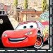 Disney CARS Beverage Napkins - 16 Count