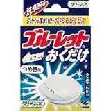 小林製薬 ブルーレットおくだけ グリーンの水 ハーブの香り つめ替用 25ｇ