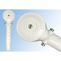 Single Function Fixed Hand Held Shower Head - Bone