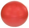J Fit 45cm Professional Grade Exercise Ball (Ruby Red)
