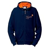 Detroit Tigers Breakout Thermal Full Zip Hood by Majestic Athletic