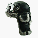 Wigens Leather & Rabbit Klas Bomber Cap