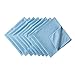 KSolars Microfiber Glass Cleaning Cloths Lint Free Streak Free Quickly and Easily Clean Windows & Mirrors Without Chemicals Polishing Cloth 16x16 Inch 8 Pack Blue