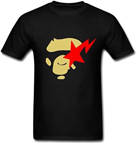 Dae Pak Black Super Soft Hiphop Flash Bape Men T-Shirt Large