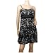 Plus size Black Designer Print Cami Dress - 1X