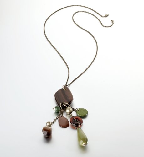 Multi-Coloured Cluster Necklace