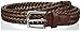 Dockers Men's Big-Tall 1 1/4 in. V-Weave Braid Belt