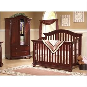 Cocoon Nursery Furniture 1000-Series 1000 Series Convertible Crib Set