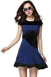 Velvet Mermaid General Print  Dress