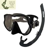 PROMATE Scuba Dive Frameless Mask Snorkel Set PROMATE Scuba Dive Frameless Mask Snorkel Set